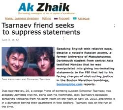 AkZhaik Kazakhstan News Kadyrbayev Motions June 2014