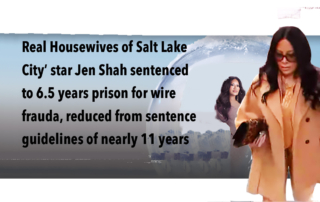 Jen Shah Of “Real Housewives Of Salt Lake City” Has Been Sentenced To 6.5 Years In Prison For Wire Fraud