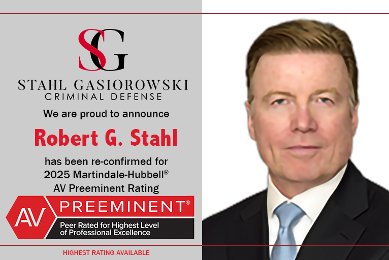 Robert G. Stahl AV Preeminent Rated Lawyer